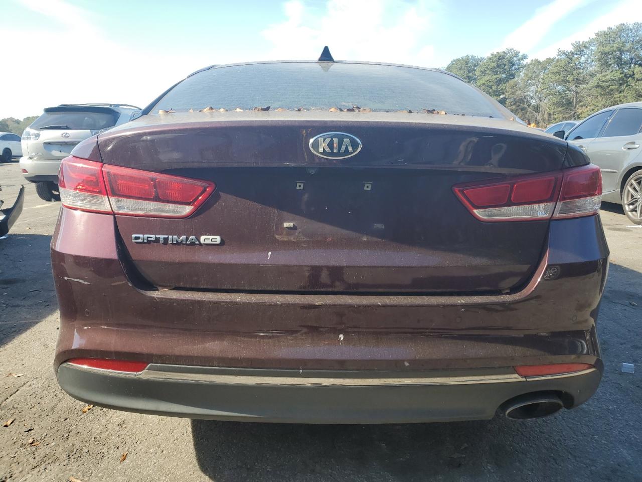 2018 Kia Optima Lx VIN: 5XXGT4L36JG222254 Lot: 80170214