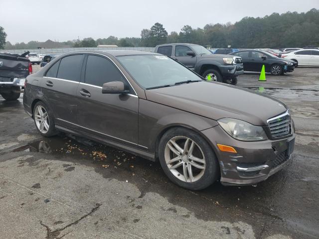 Sedans MERCEDES-BENZ C-CLASS 2014 Brązowy