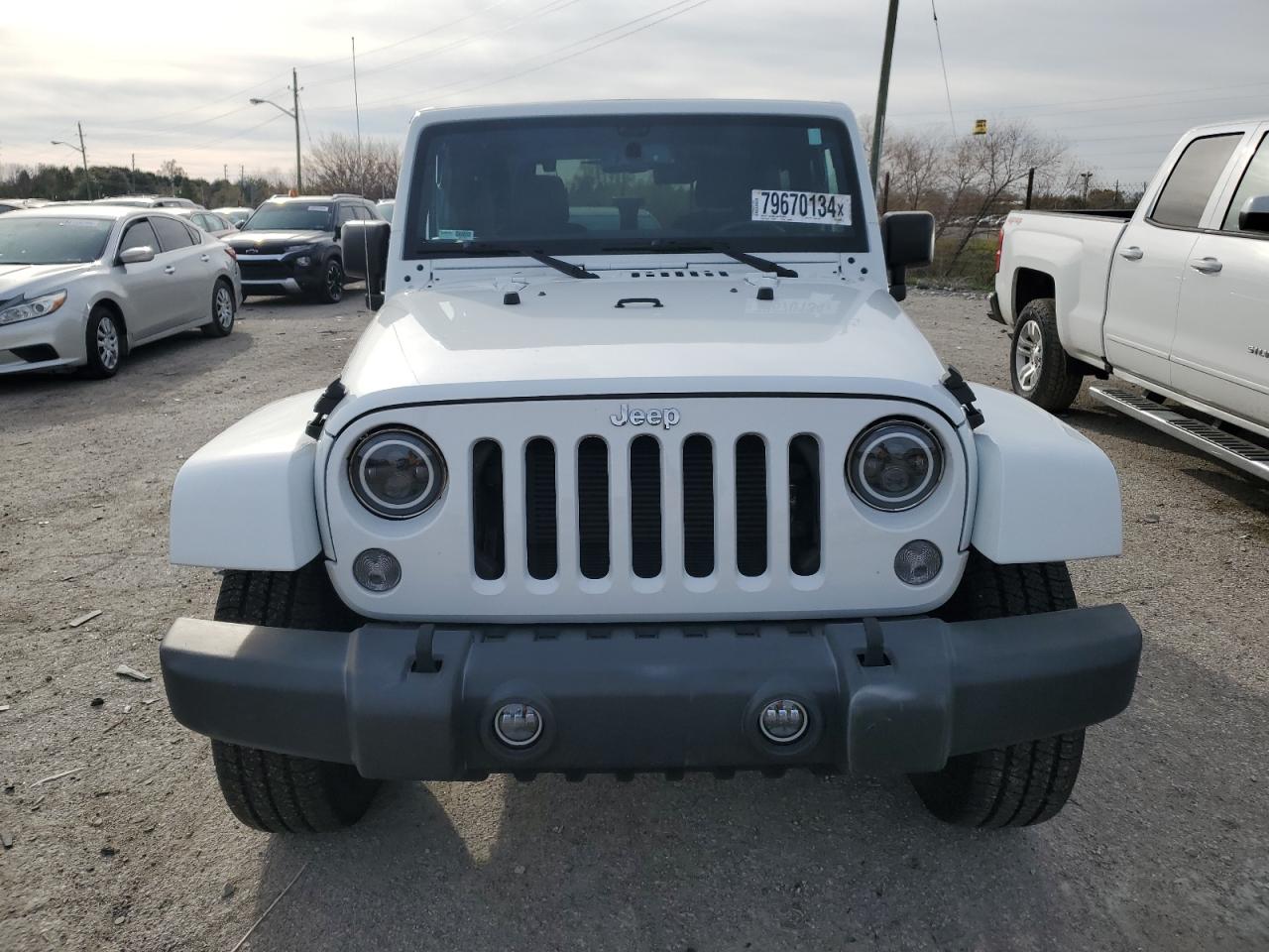 2015 Jeep Wrangler Sport VIN: 1C4AJWAGXFL503686 Lot: 79670134