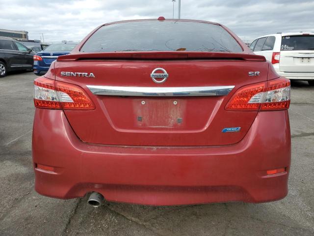  NISSAN SENTRA 2013 Czerwony