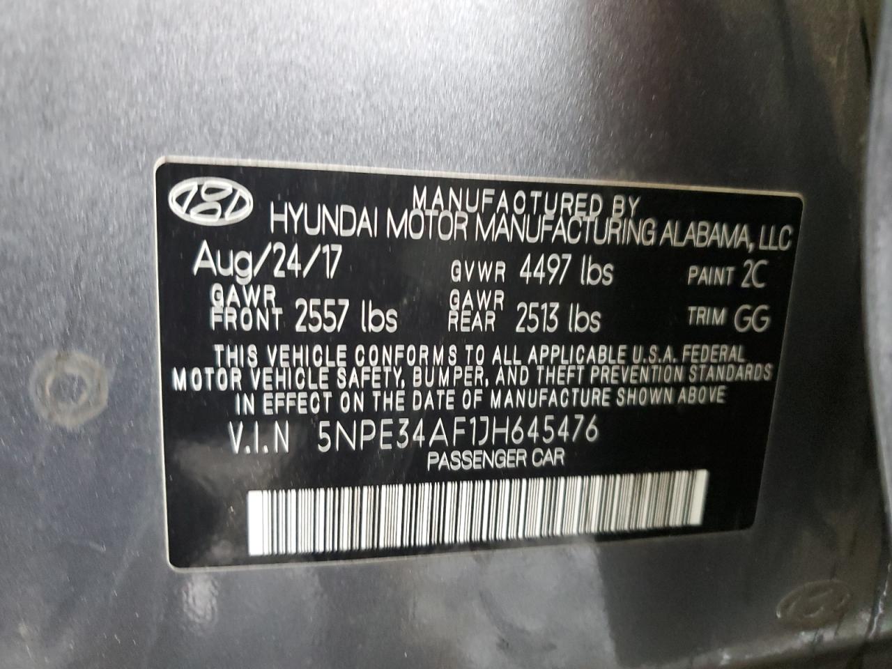 2018 Hyundai Sonata - Image 14
