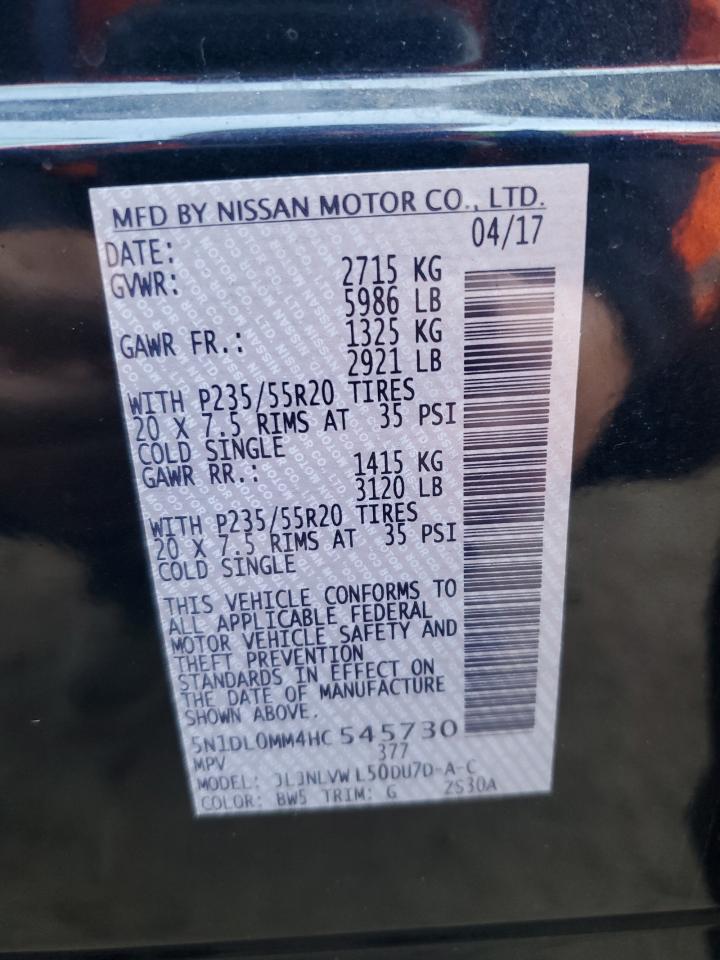 2017 Infiniti QX60 - Image 13