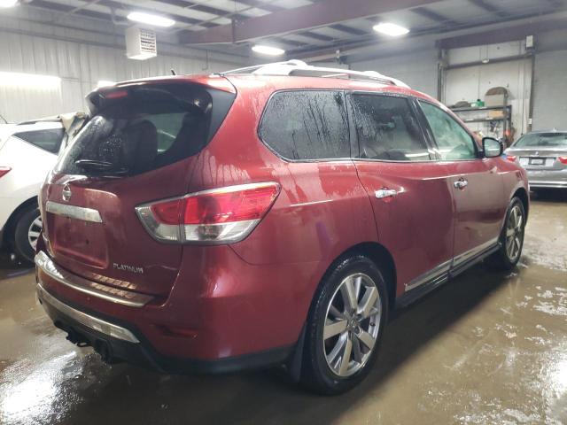  NISSAN PATHFINDER 2014 Червоний