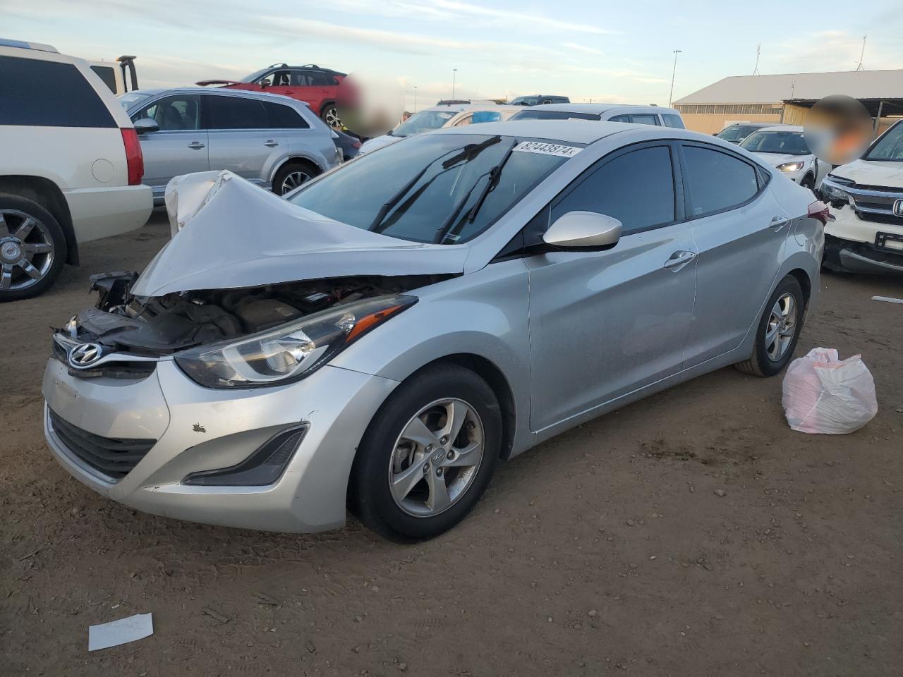 VIN KMHDH4AE2FU266340 2015 HYUNDAI ELANTRA no.1