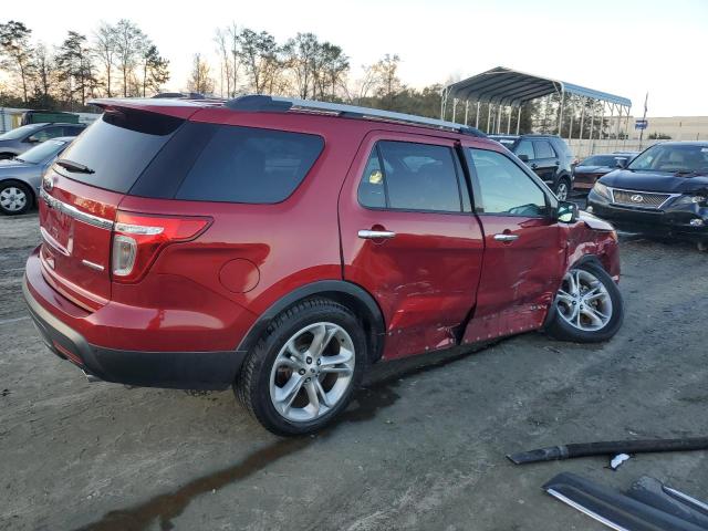  FORD EXPLORER 2015 Czerwony