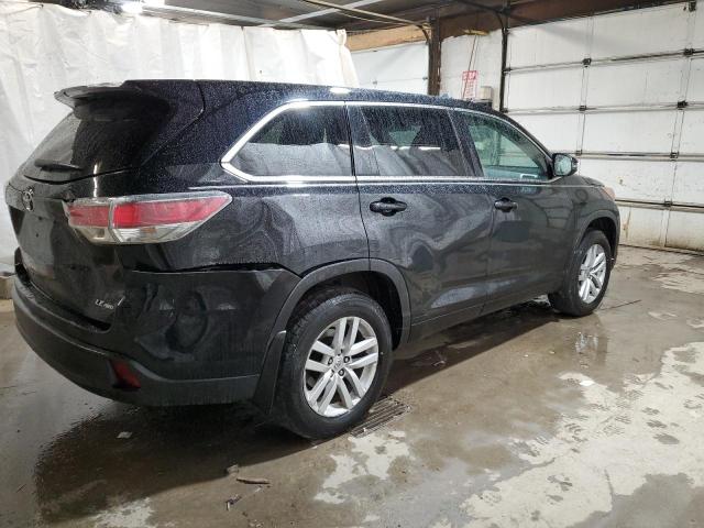  TOYOTA HIGHLANDER 2015 Черный