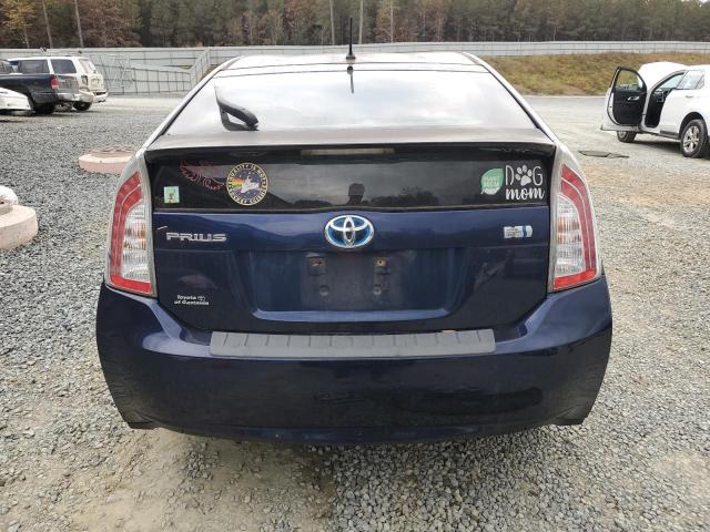  TOYOTA PRIUS 2012 Синий