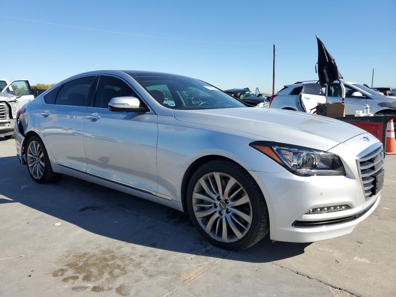 2022 Genesis G80 Ultimate VIN: KMHGN4JFXHU173390 Lot: 80907504