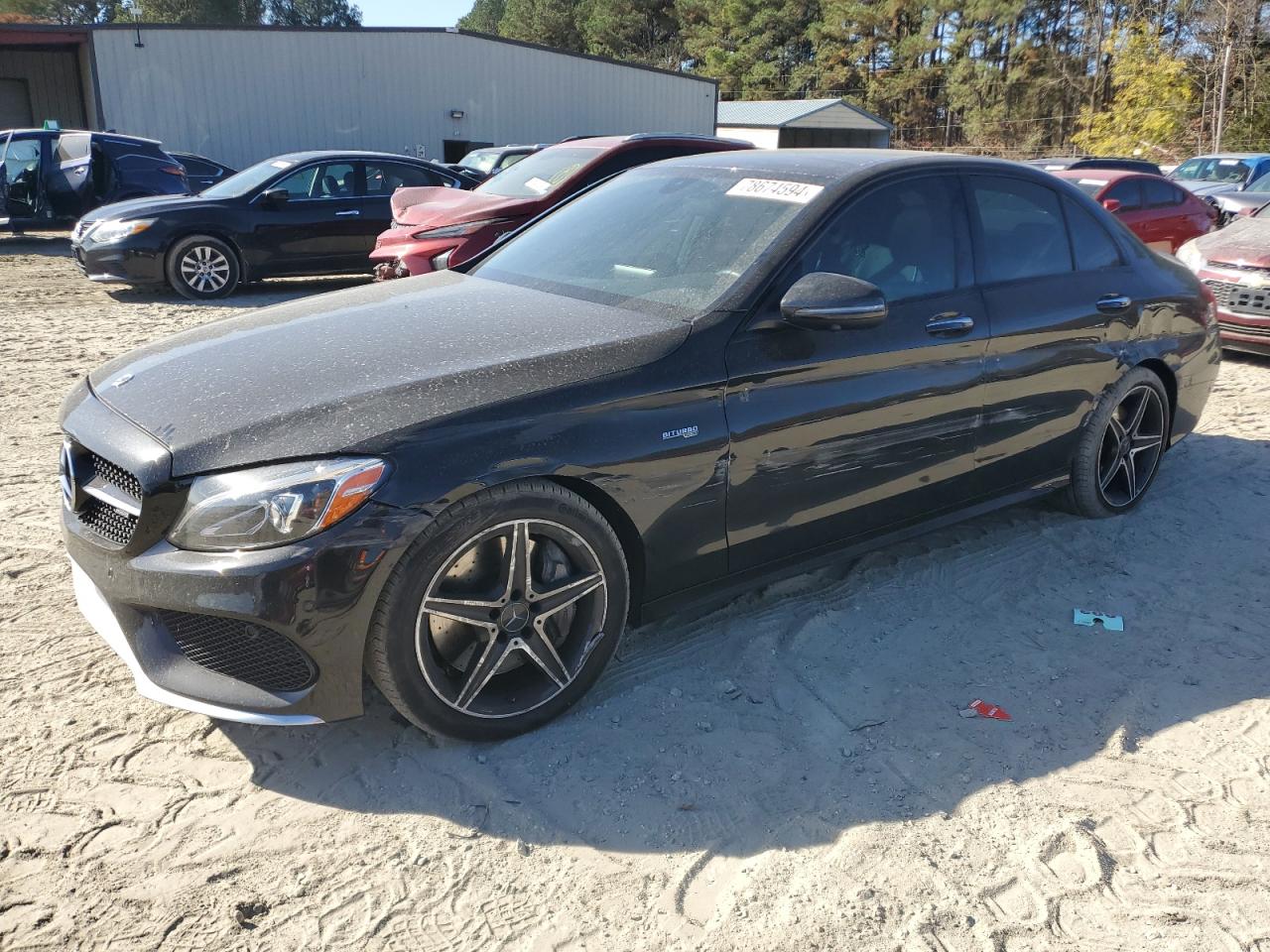 55SWF6EB5JU258053 2018 MERCEDES-BENZ C CLASS - Image 1