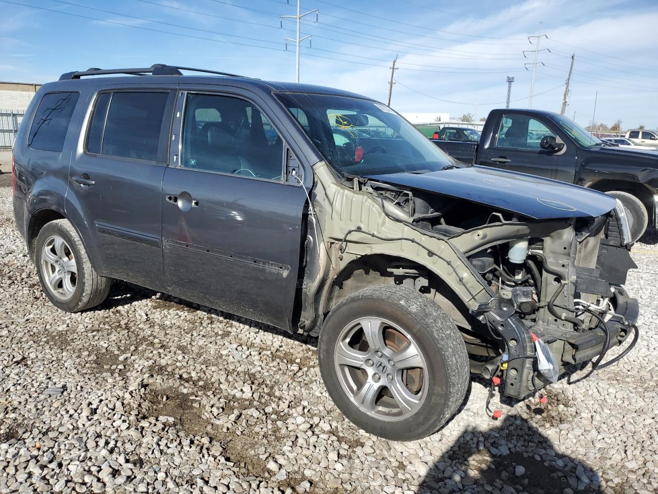 2012 Honda Pilot Exl VIN: 5FNYF4H54CB074584 Lot: 80132494