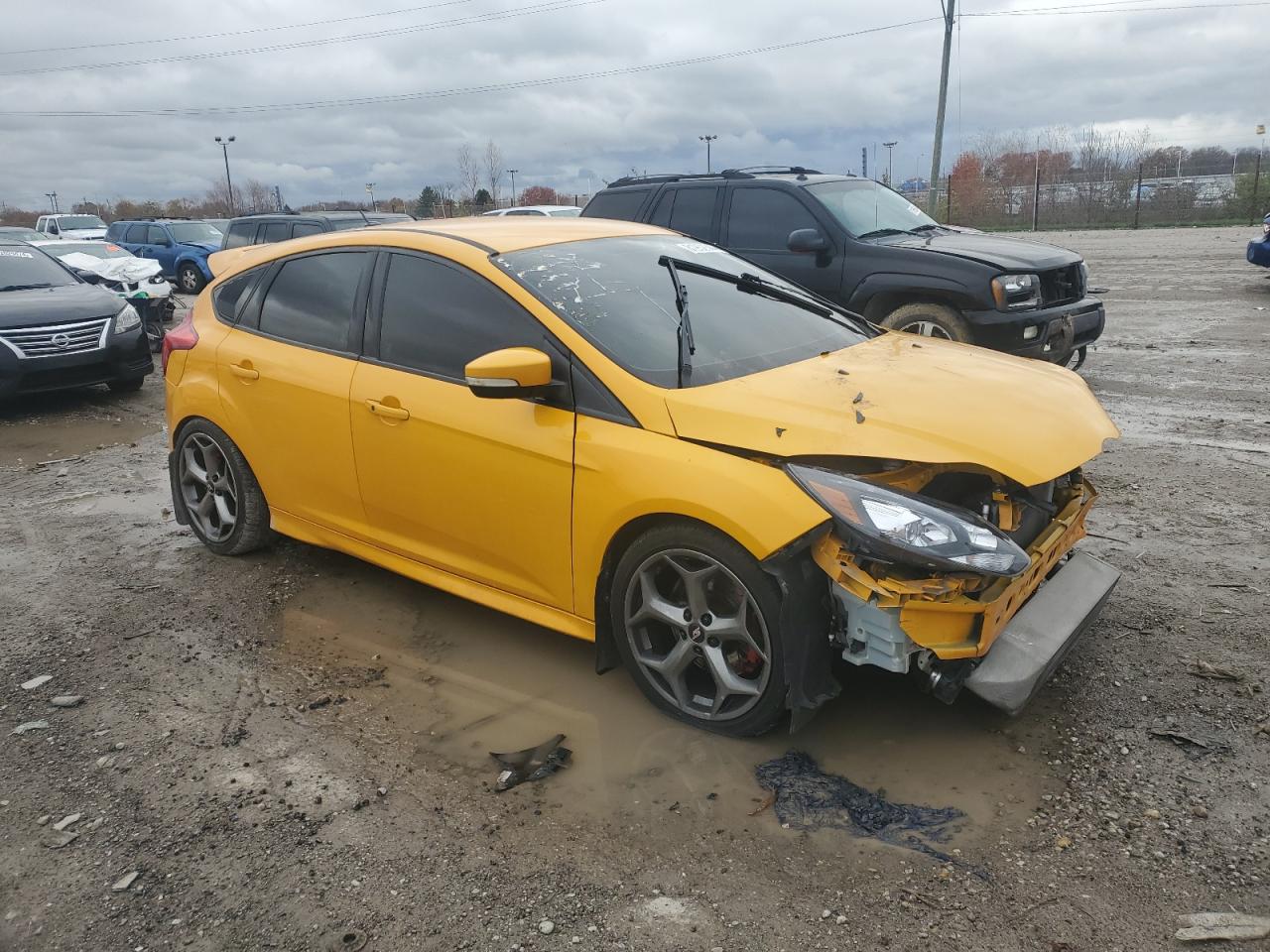 VIN 1FADP3L91EL289460 2014 FORD FOCUS no.4