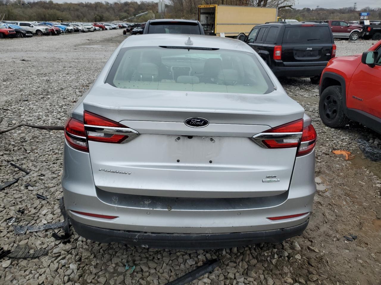 2019 Ford Fusion Se VIN: 3FA6P0HD0KR255530 Lot: 80768564