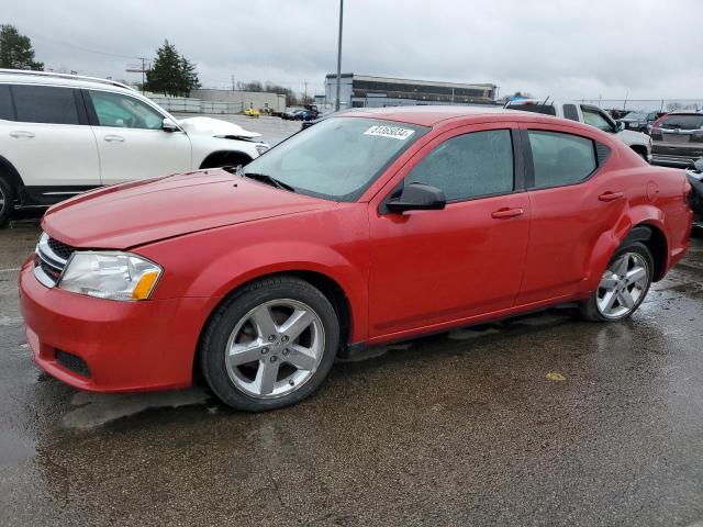  DODGE AVENGER 2013 Червоний