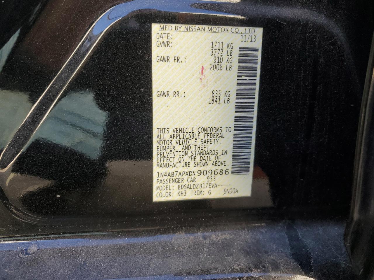 2013 Nissan Sentra - Image 14