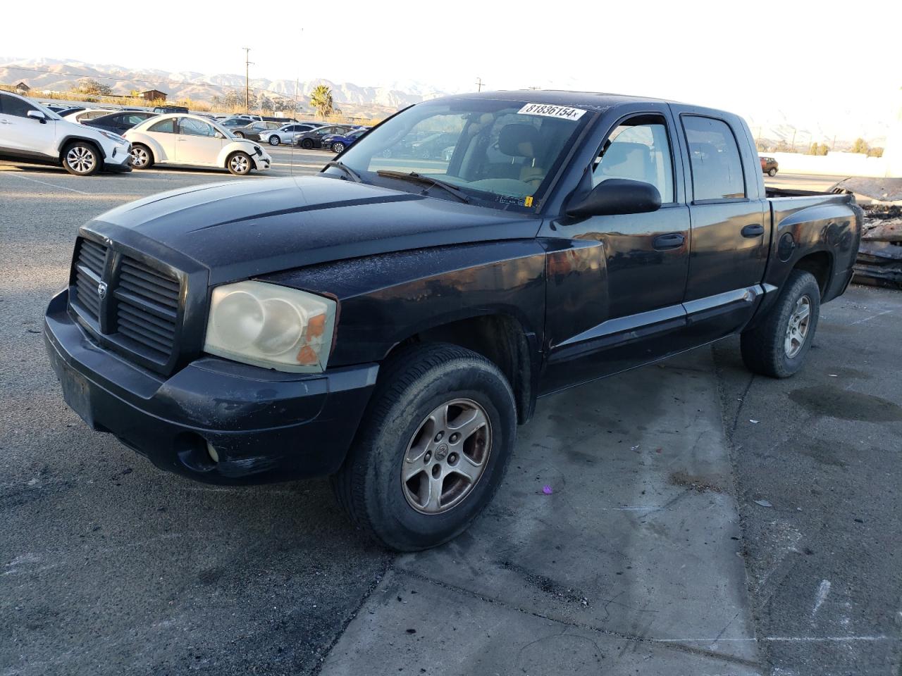 2006 Dodge Dakota Quad Slt للبيع في Van Nuys، CA - Burn