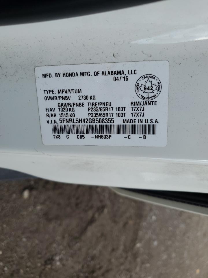 2016 Honda Odyssey - Image 13