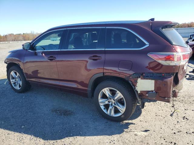  TOYOTA HIGHLANDER 2015 Burgundy