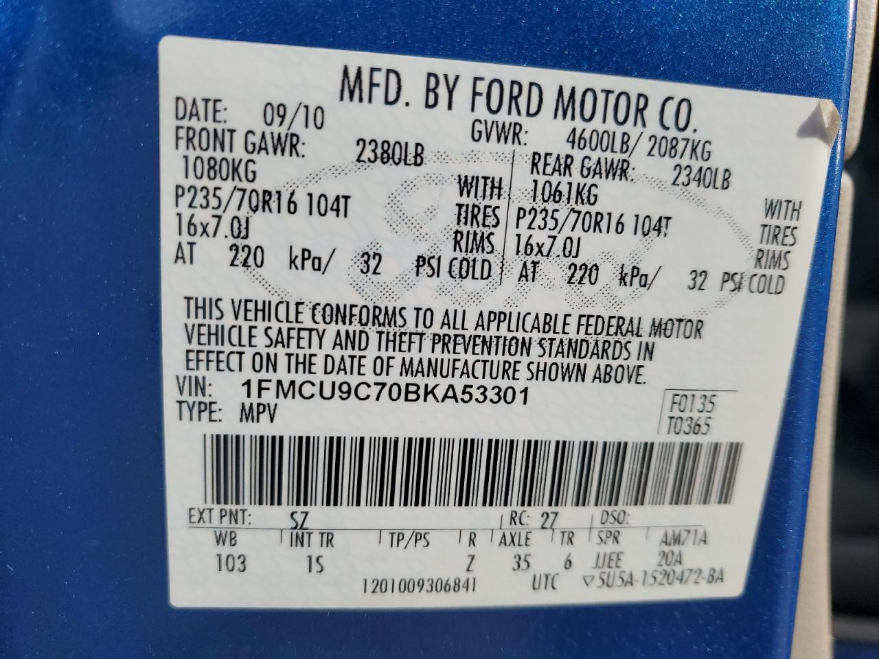 2011 Ford Escape - Image 13
