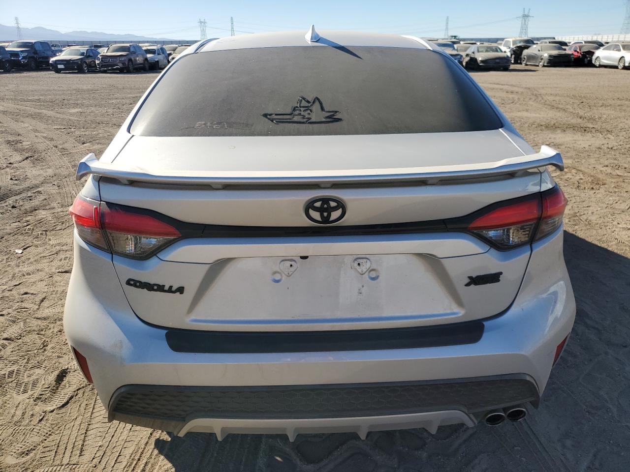 2022 Toyota Corolla Xse VIN: 5YFT4MCE3NP123529 Lot: 80145644