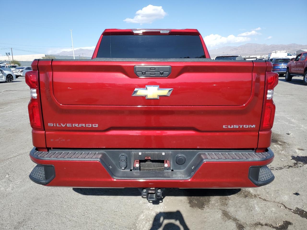 2021 Chevrolet Silverado K1500 Custom VIN: 3GCPYBEK3MG427090 Lot: 81113894