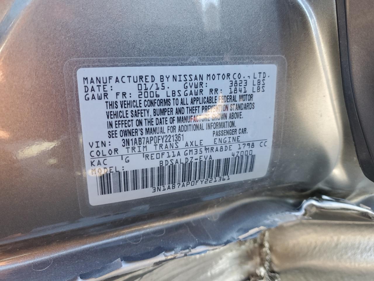 2015 Nissan Sentra - Image 12