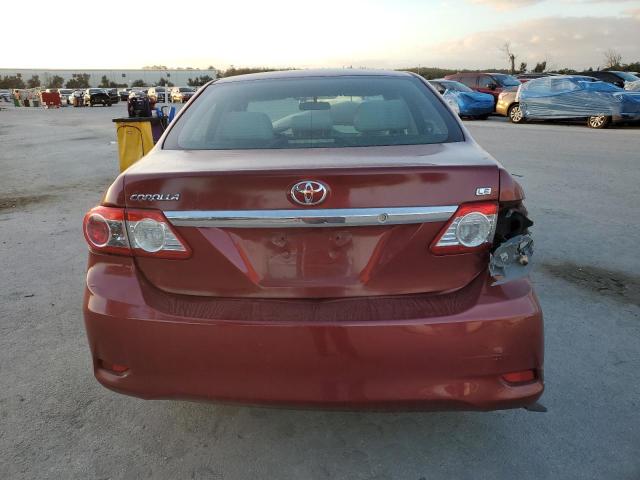  TOYOTA COROLLA 2012 Czerwony