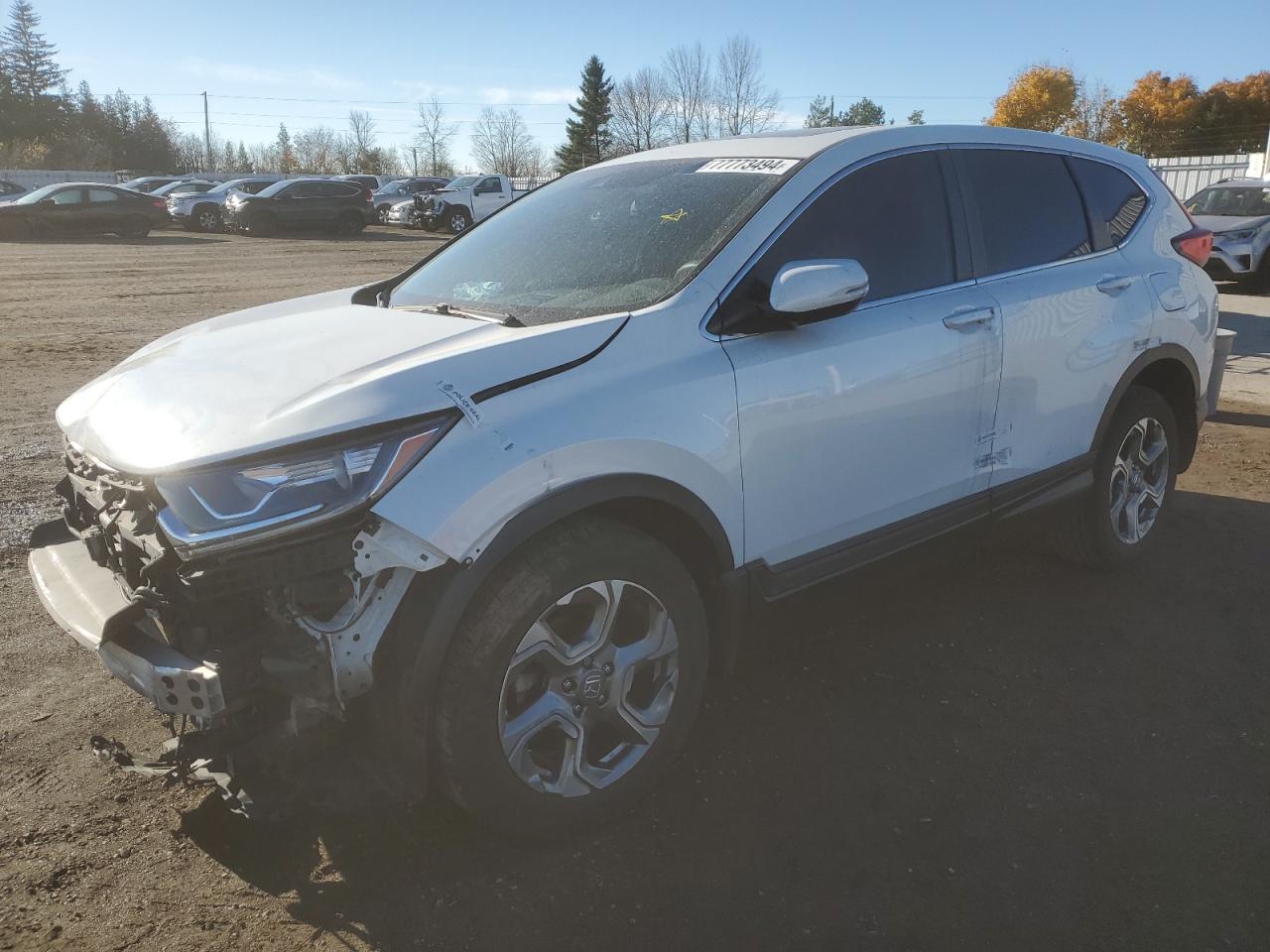 2019 Honda Cr-V Ex VIN: 2HKRW2H54KH137577 Lot: 77773494