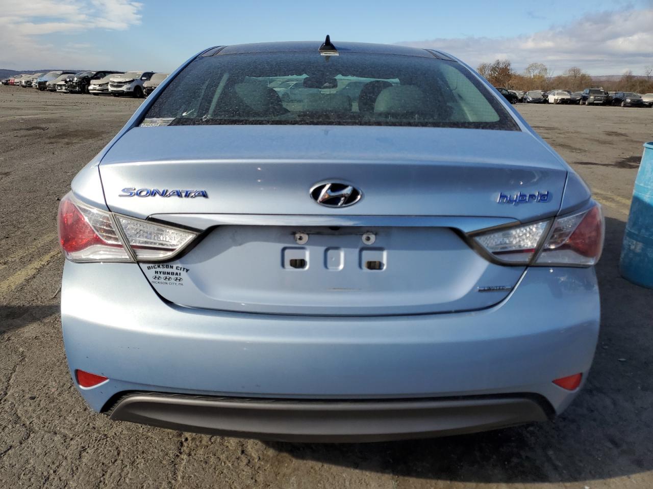 2015 Hyundai Sonata Hybrid VIN: KMHEC4A43FA124753 Lot: 78861124