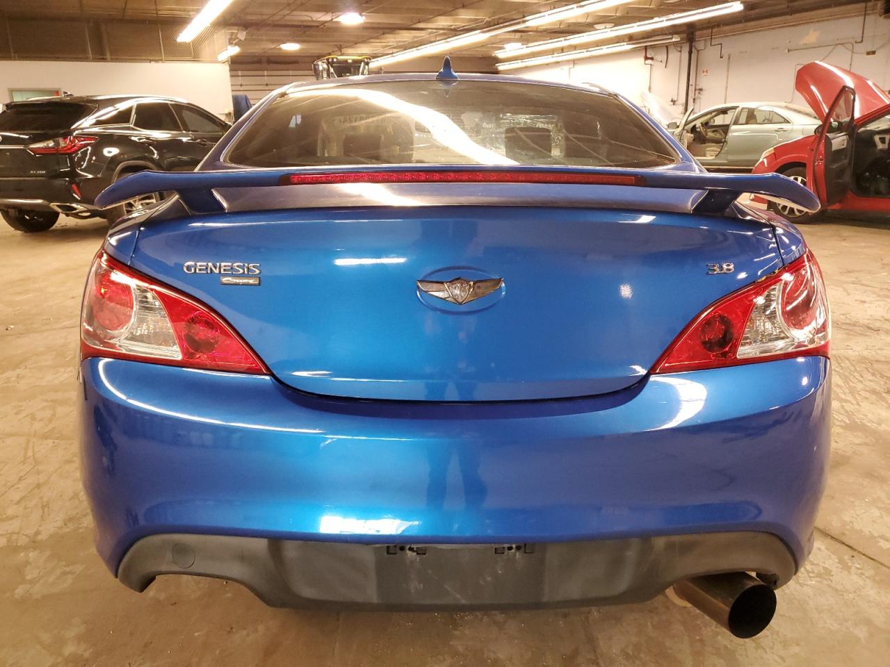 2010 Hyundai Genesis Coupe 3.8L VIN: KMHHU6KH6AU027545 Lot: 81294124