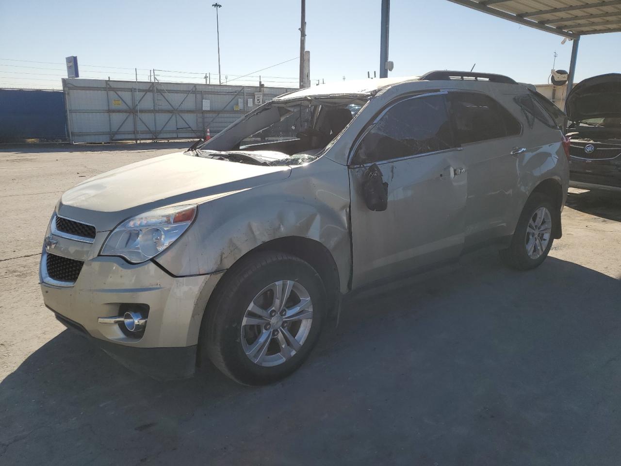 2015 Chevrolet Equinox Ls de vânzare în Anthony, TX - Rollover