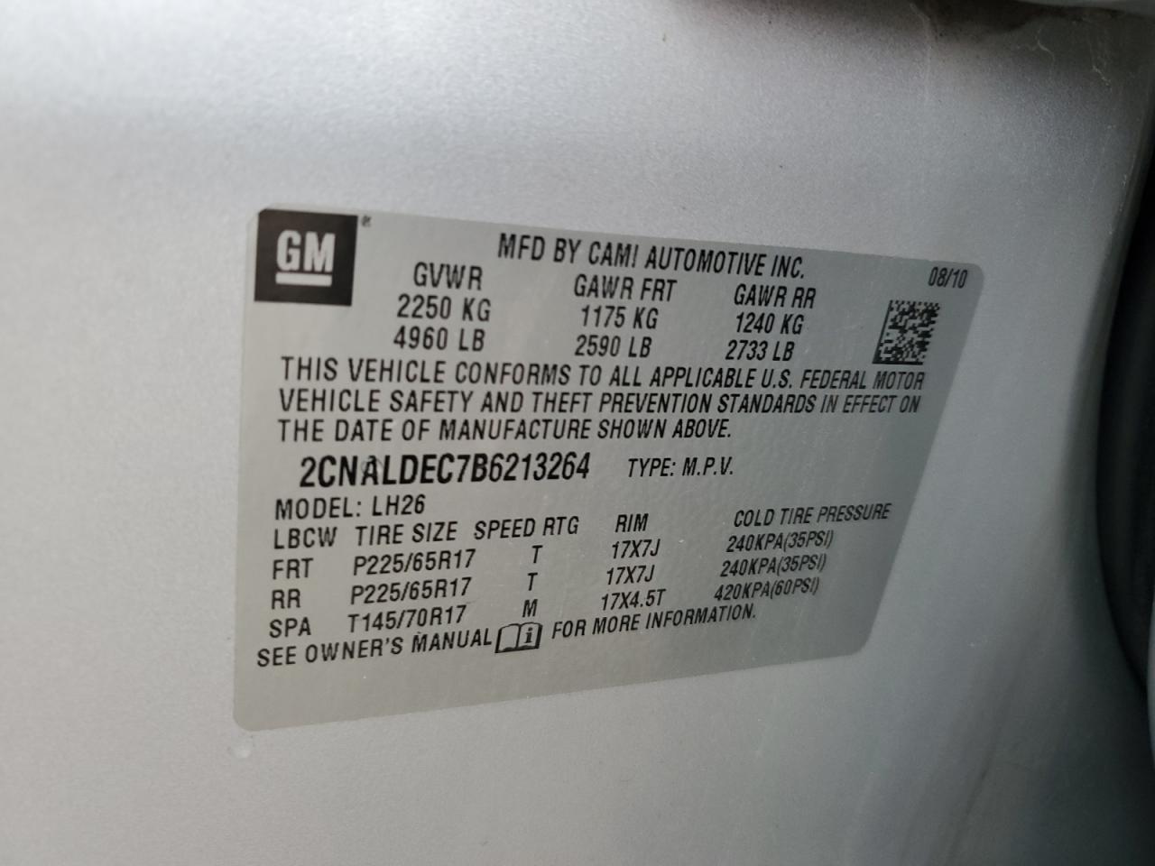 2011 Chevrolet Equinox - Image 14