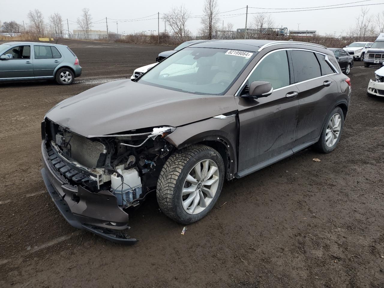 2019 Infiniti Qx50 Essential na sprzedaż w Montreal-est, QC - Front End