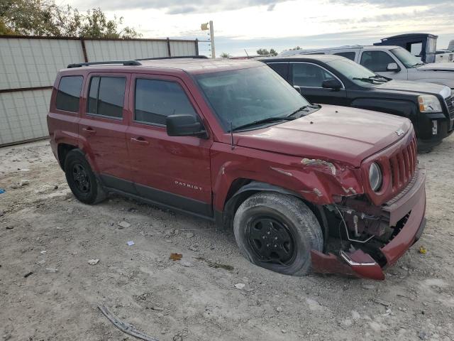  JEEP PATRIOT 2017 Бордовый