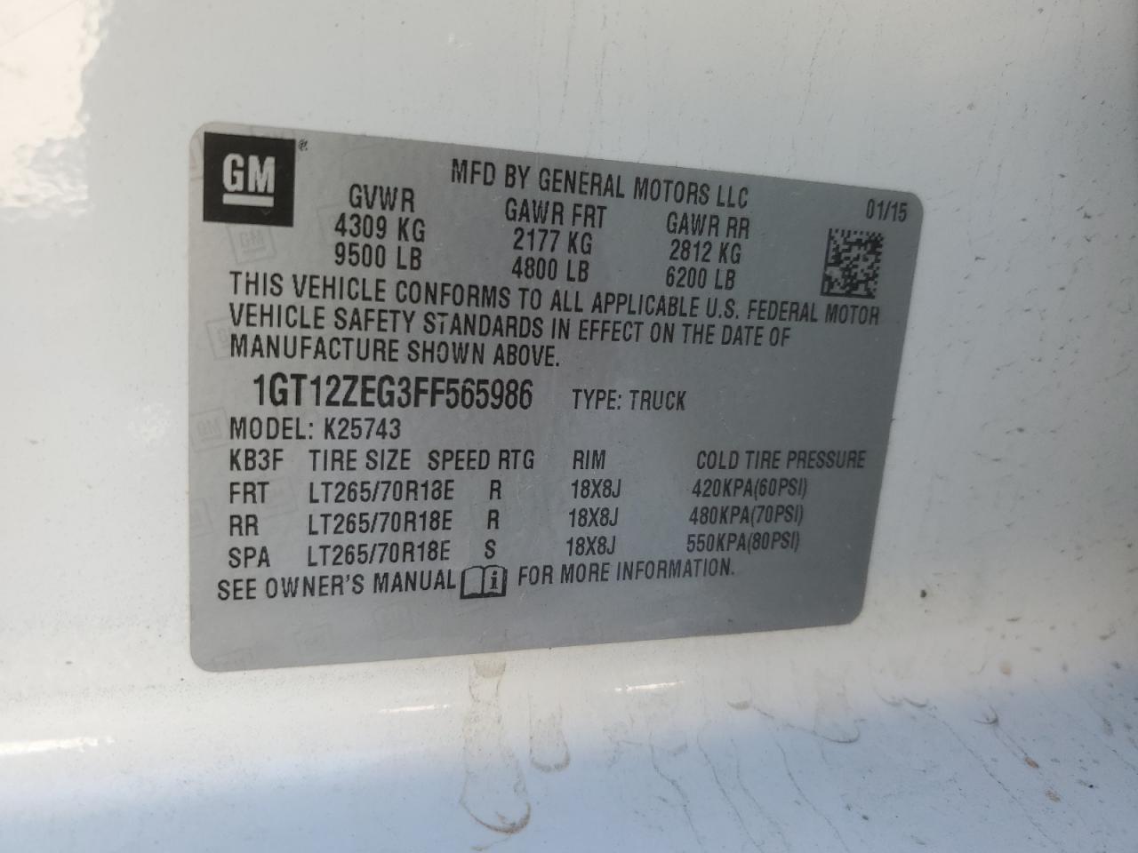 2015 GMC Sierra - Image 15