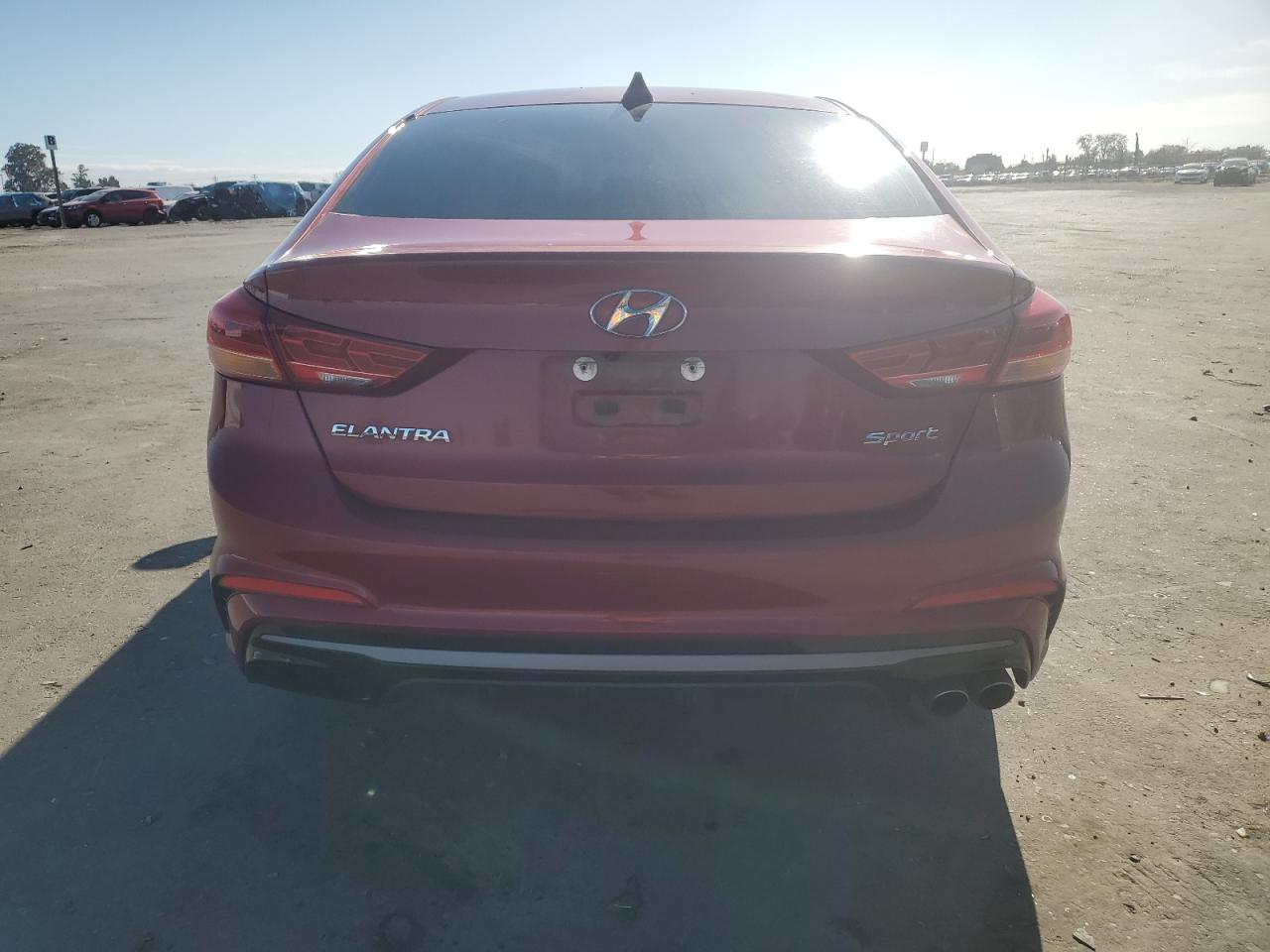 2018 Hyundai Elantra Sport VIN: KMHD04LB2JU520082 Lot: 81004694