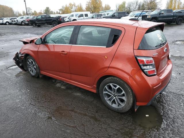 CHEVROLET SONIC 2020 Оранжевый