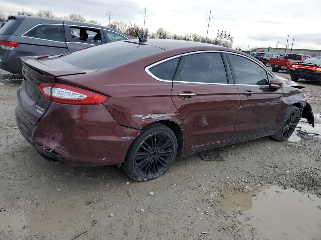 VIN 3FA6P0K90FR301741 2015 FORD FUSION no.3