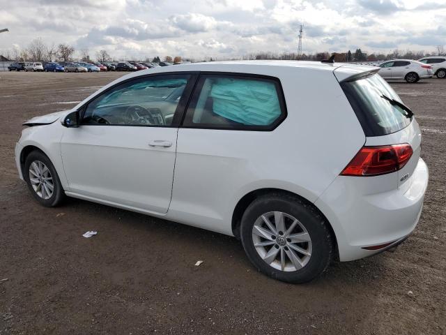 Хэтчбеки VOLKSWAGEN GOLF 2015 Белый