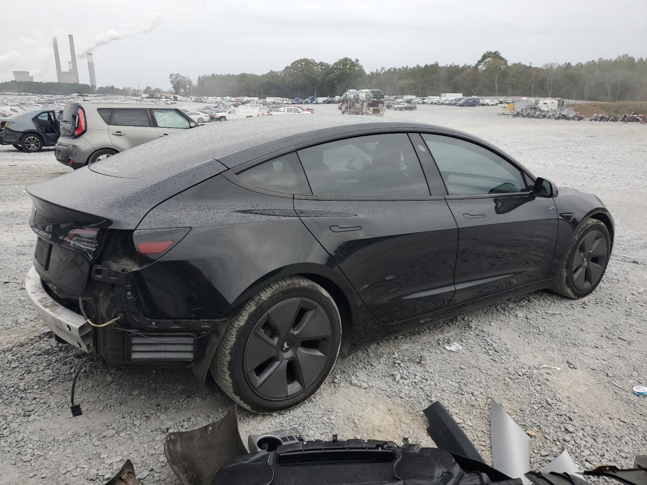 VIN 5YJ3E1EA2MF016391 2021 TESLA MODEL 3 no.3