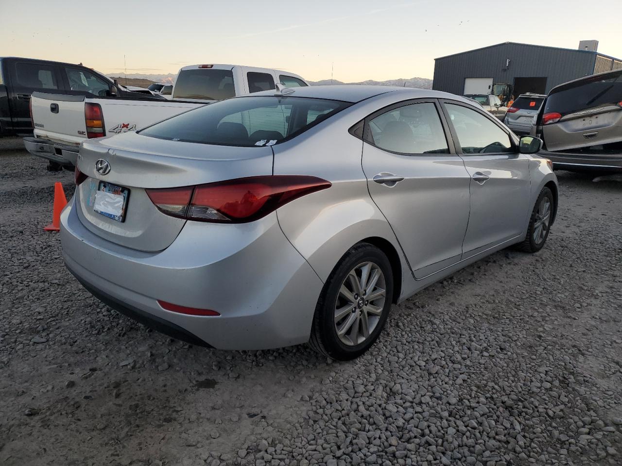 VIN KMHDH4AE2EU170089 2014 HYUNDAI ELANTRA no.3