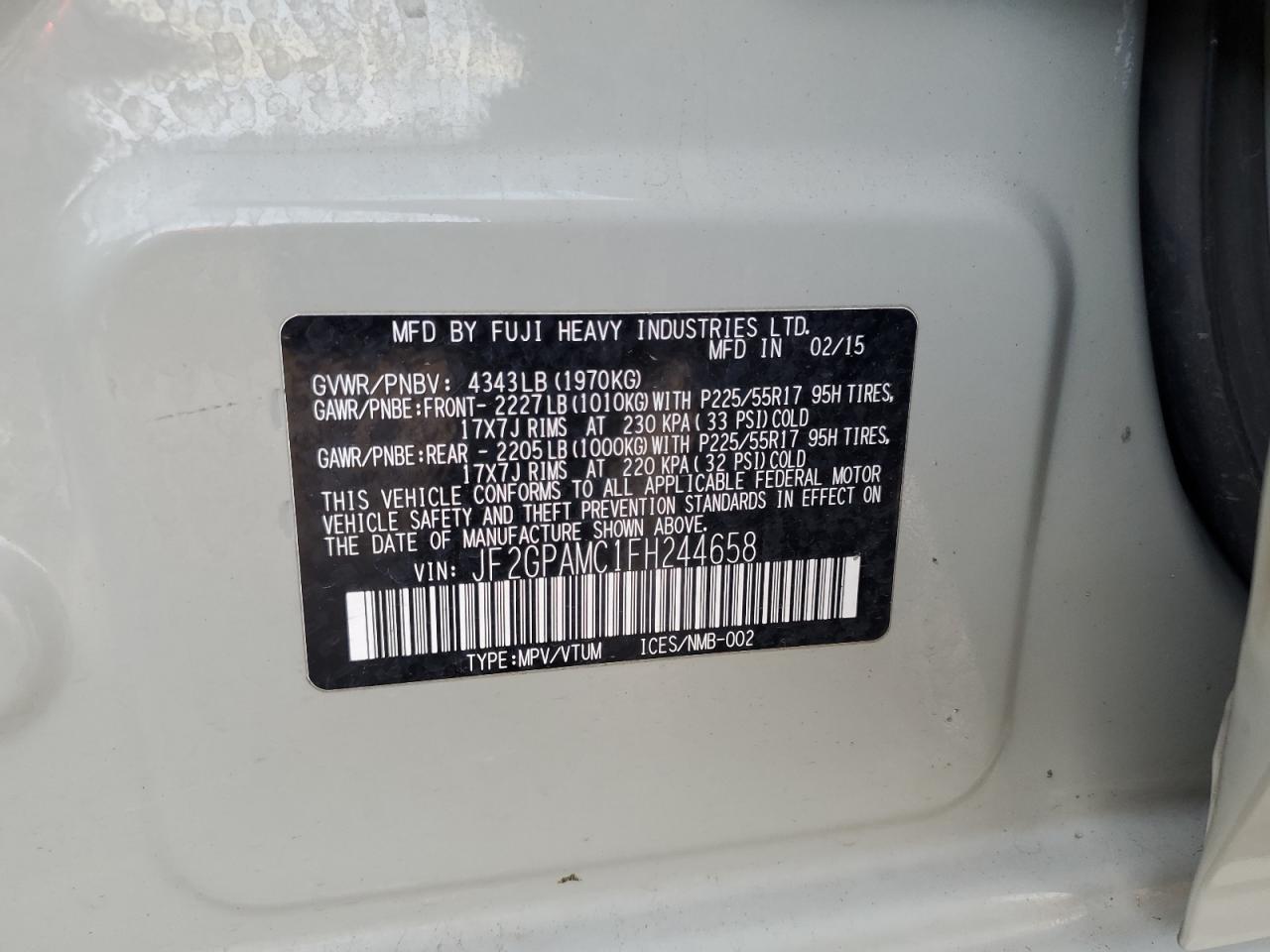 2015 Subaru XV - Image 13