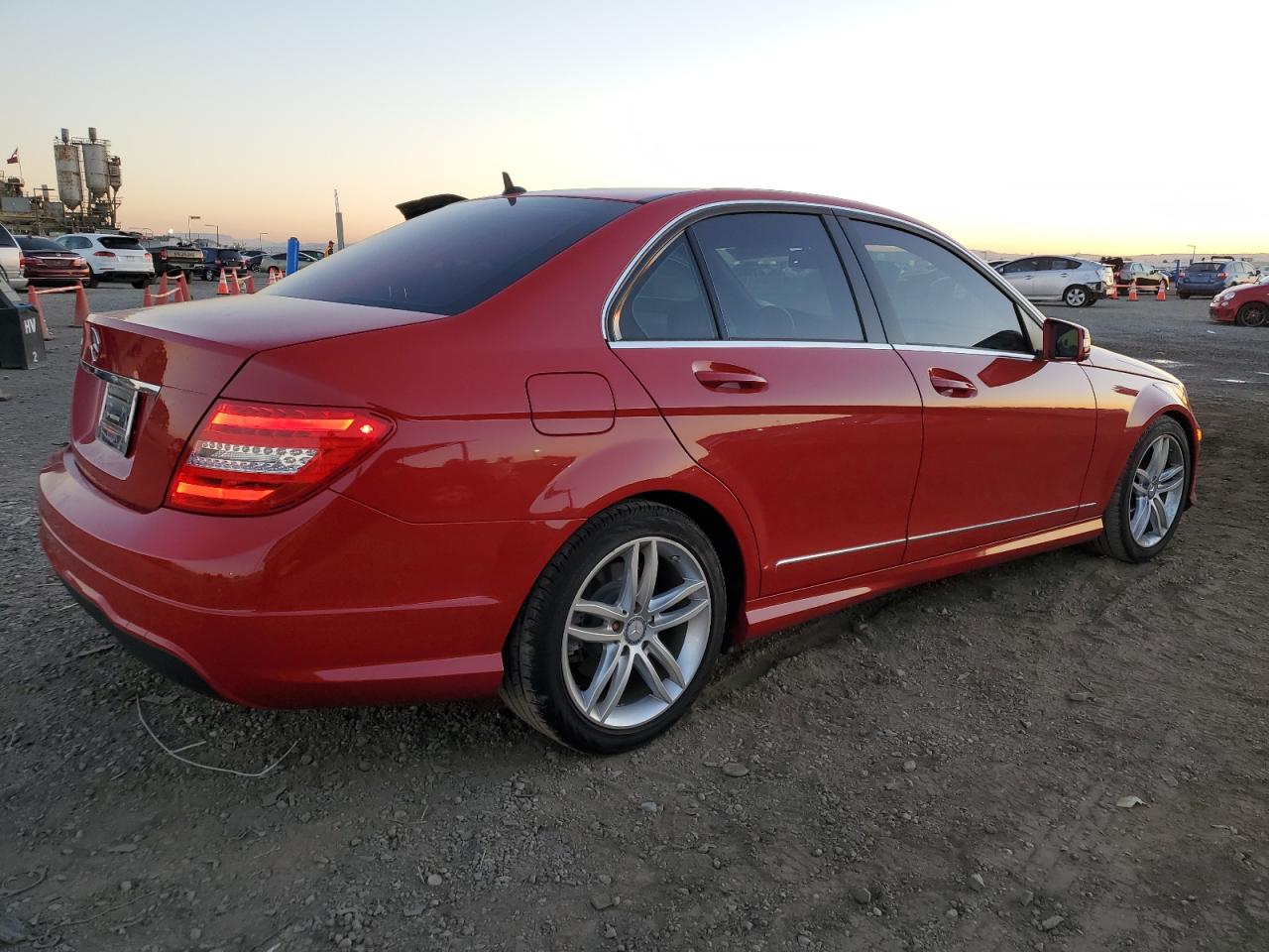 VIN WDDGF4HB7DA788694 2013 MERCEDES-BENZ C-CLASS no.3