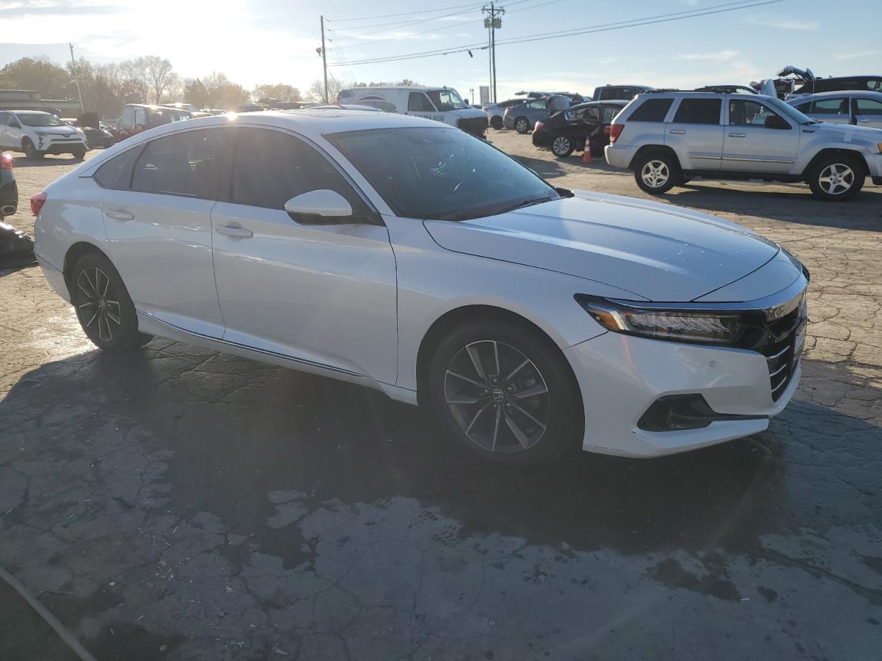 2021 Honda Accord Exl VIN: 1HGCV1F55MA099360 Lot: 80524604