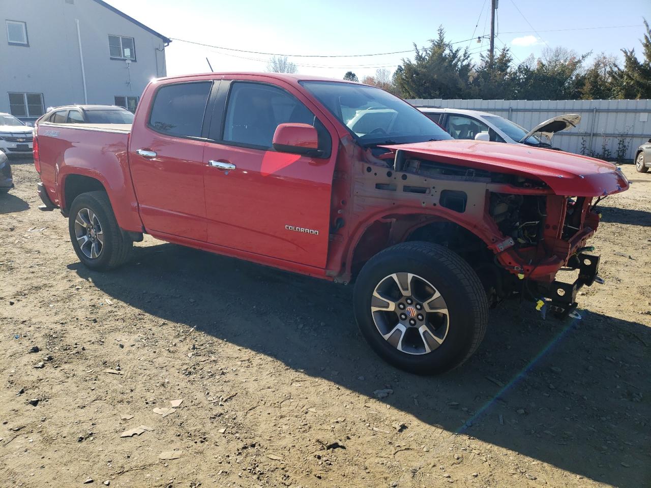 VIN 1GCGTDE31G1158304 2016 CHEVROLET COLORADO no.4