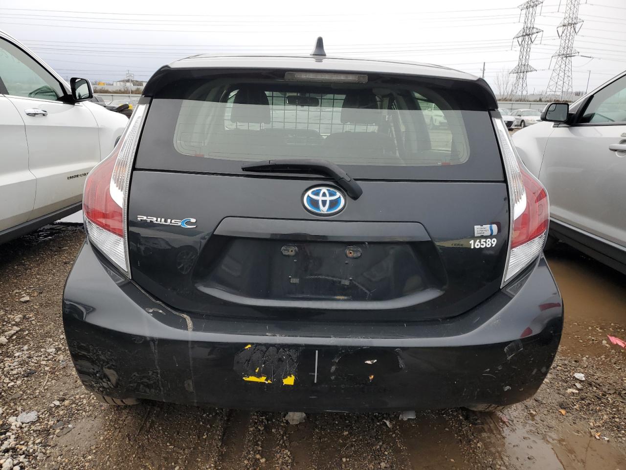 2016 Toyota Prius C VIN: JTDKDTB33G1120255 Lot: 80123354