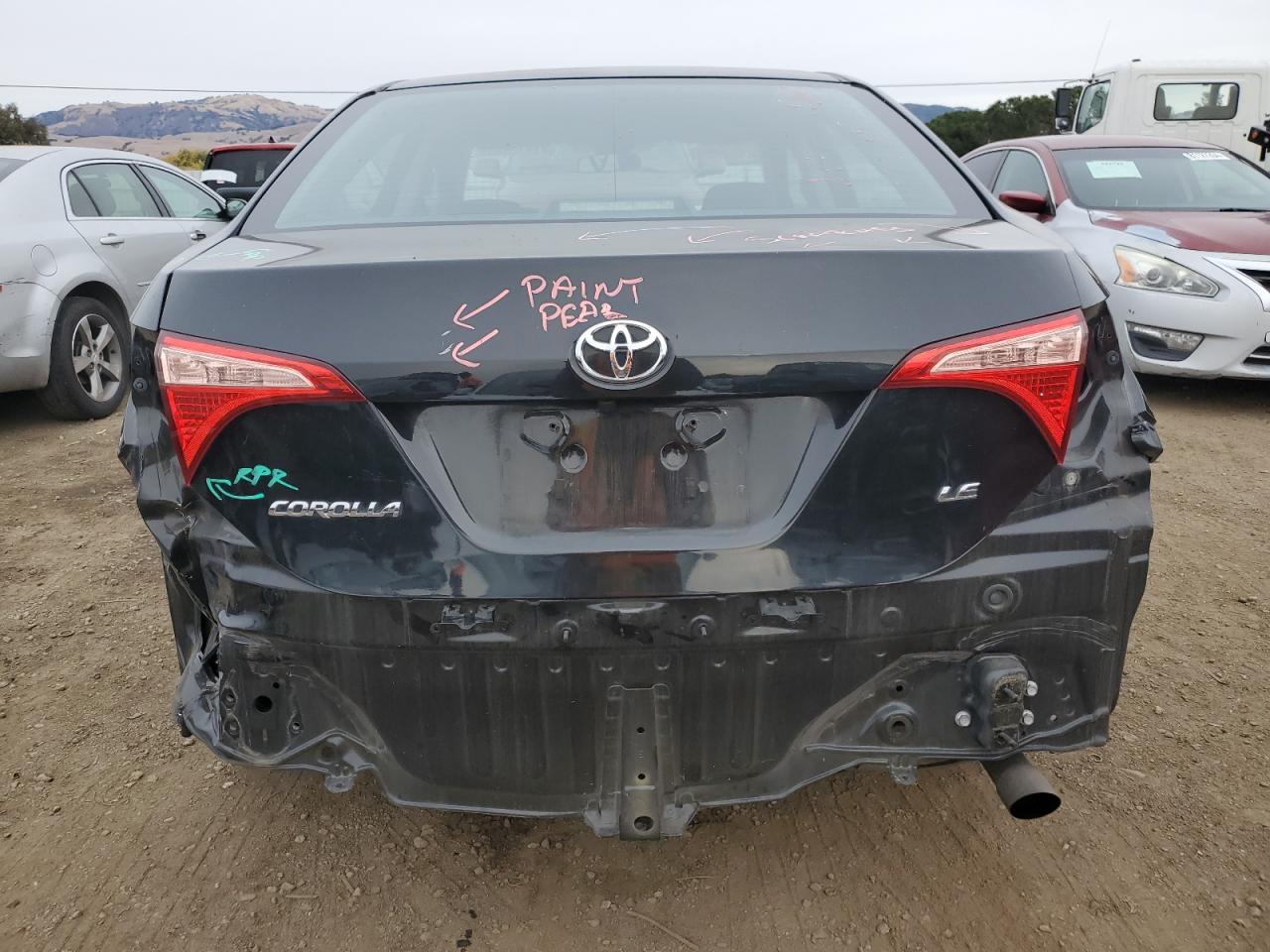 VIN 5YFBURHE0HP711636 2017 TOYOTA COROLLA no.6