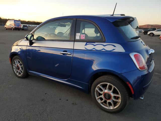  FIAT 500 2014 Синий