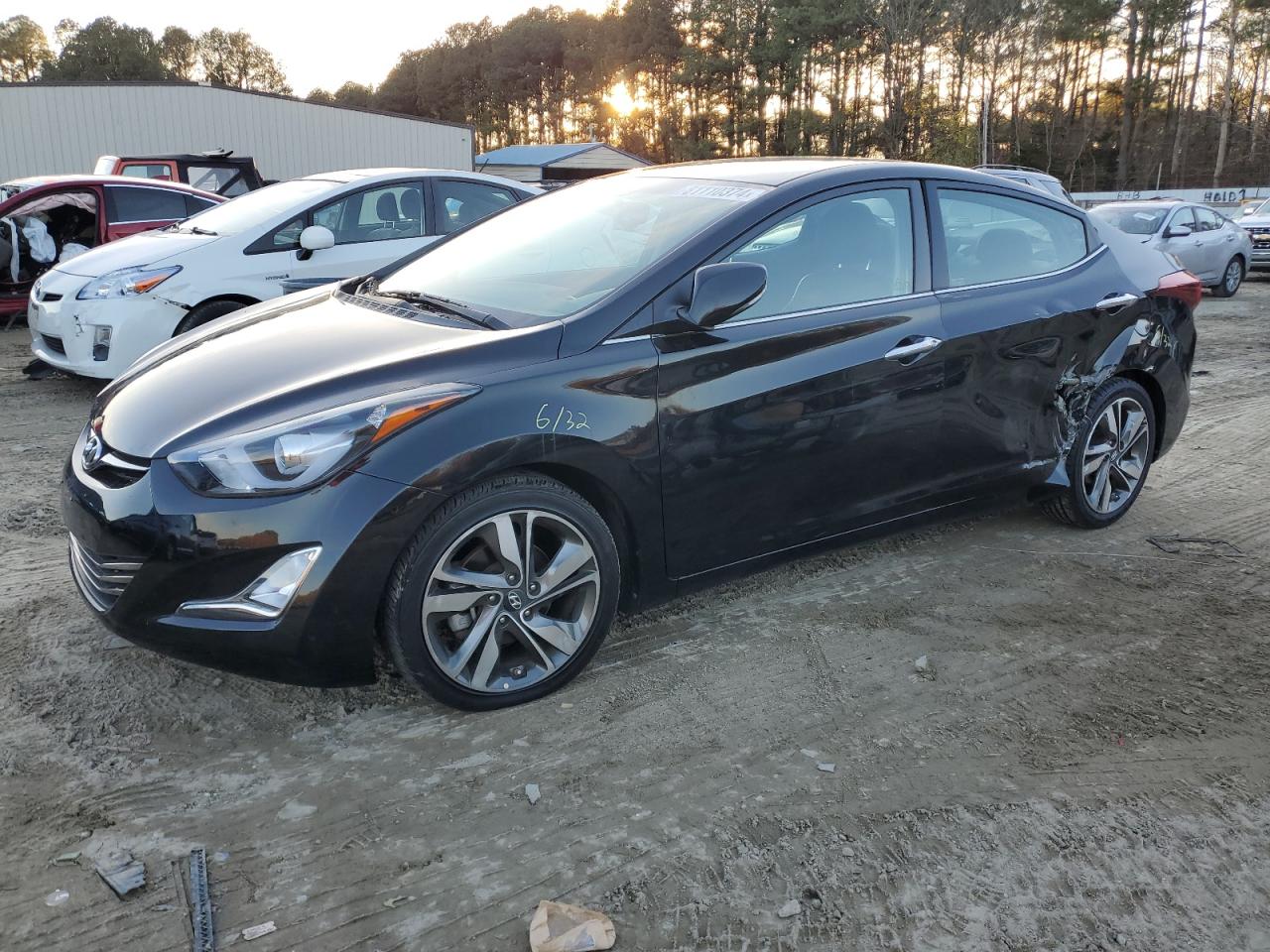 VIN 5NPDH4AE3EH541145 2014 HYUNDAI ELANTRA no.1