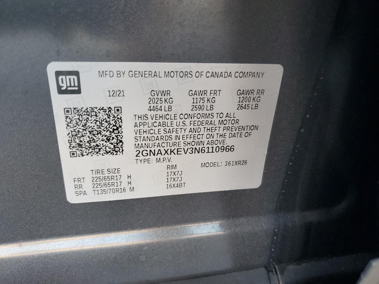 2022 Chevrolet Equinox - Image 13