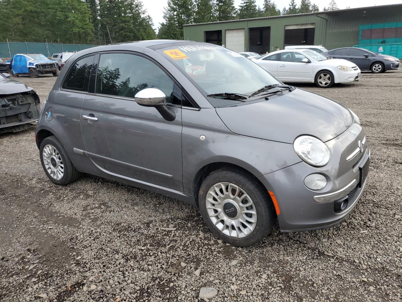 2012 Fiat 500 Lounge VIN: 3C3CFFCRXCT366097 Lot: 81743624